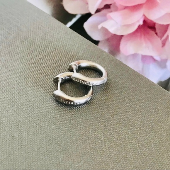 Balenciaga womens hoop earrings - Picture 1 of 2